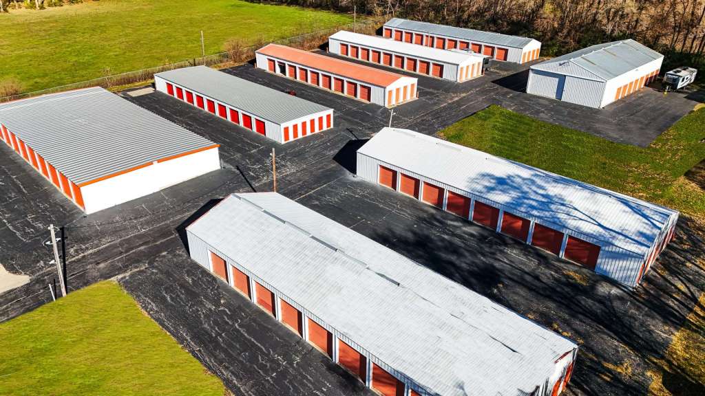 Aerial view of Superior Self Storage of Rockford, Rockford, IL