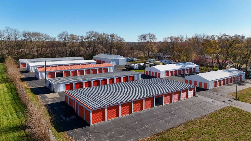 Aerial view of Superior Self Storage of Rockford, Rockford, IL